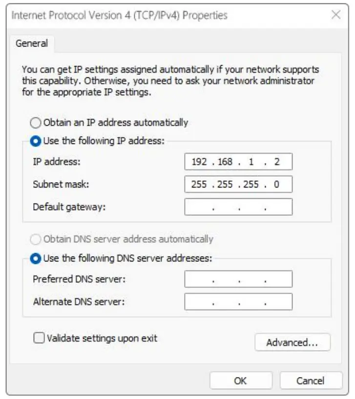 Configuring the Switch