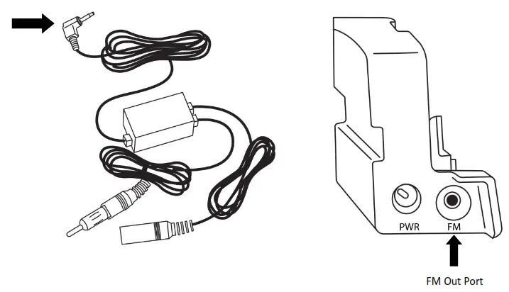 Pixel PXUTVKT Satellite Radio UTV Kit - Audio Cable