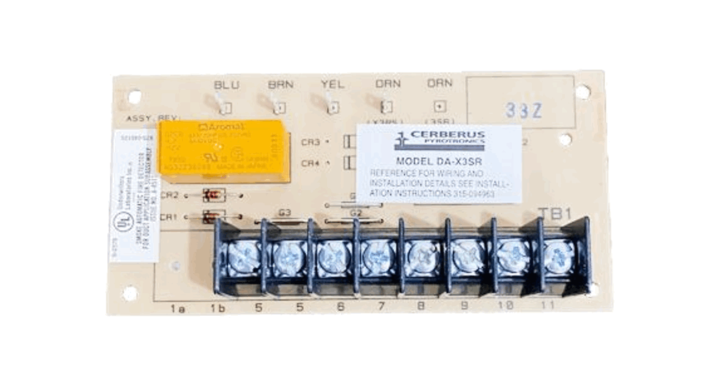 Siemens Da-3sr/x3sr Relay Modules For Ad-3i And Ad-3ilp Instruction Manual