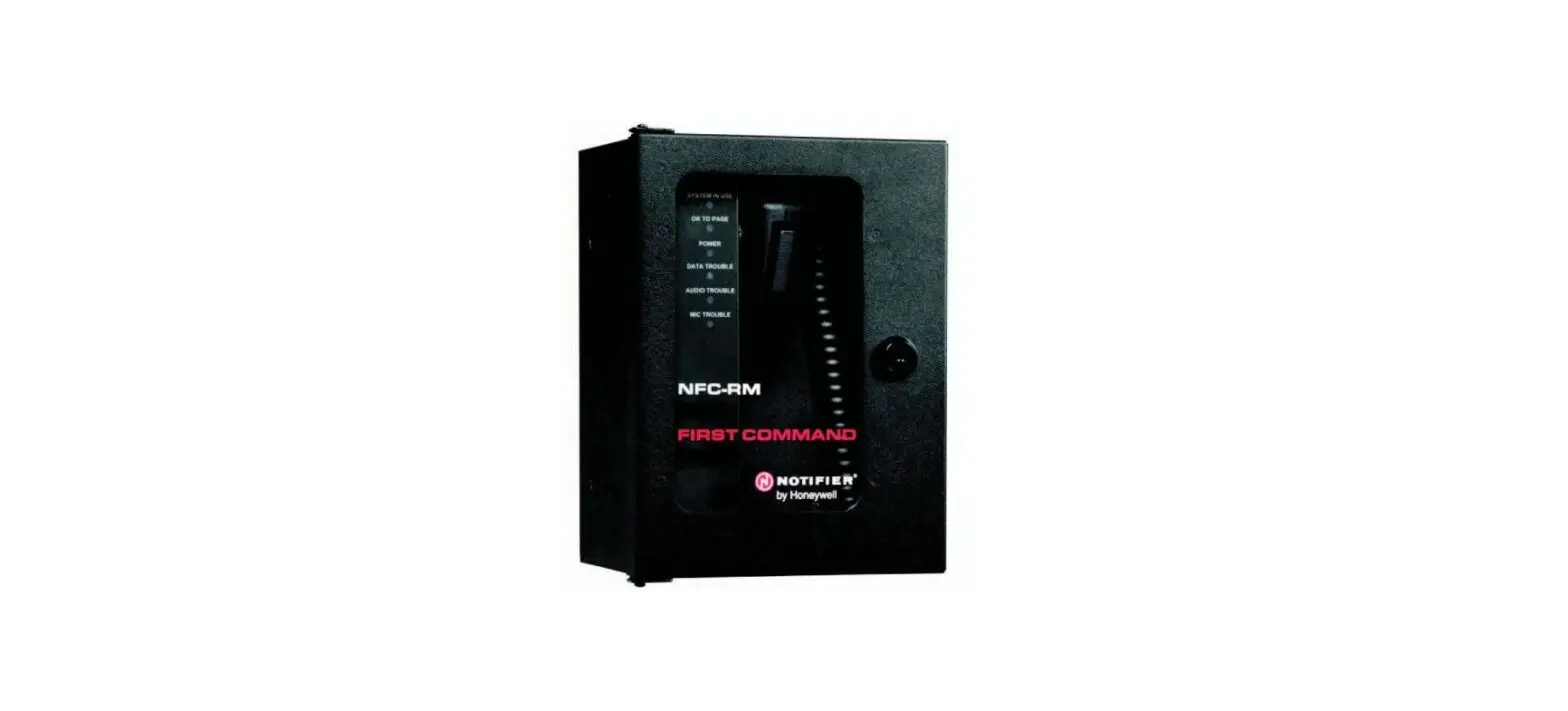 Notifier Nfc-rm Firstcommand Remote Microphone Owner's Manual