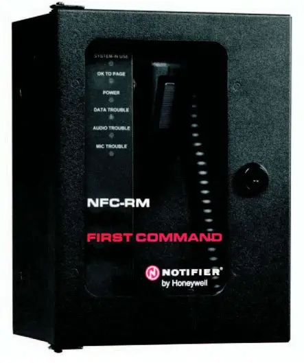 NOTIFIER NFC-RM First Command Remote Microphone Product