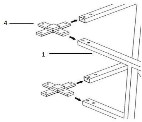 BOSS GRILL eiQEGG 18 Inch Ceramic Kamado Style Charcoal - FRAME