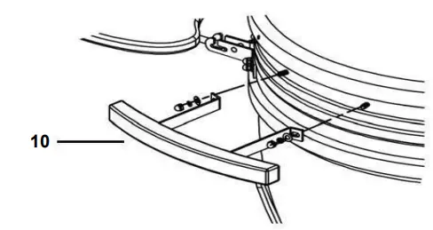 BOSS GRILL eiQEGG 18 Inch Ceramic Kamado Style Charcoal - HANDLE