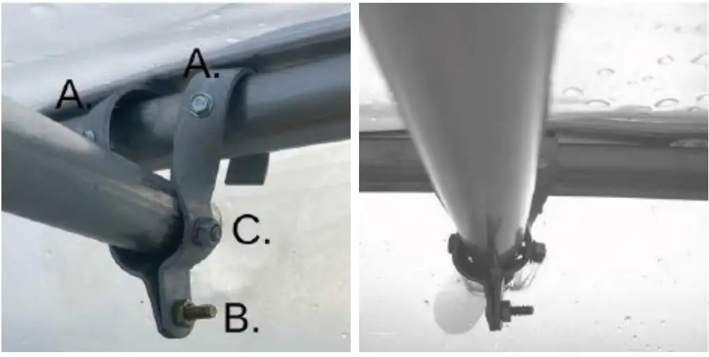 BOOTSTRAP FARMER End Wall Cross Connector - Figure 1