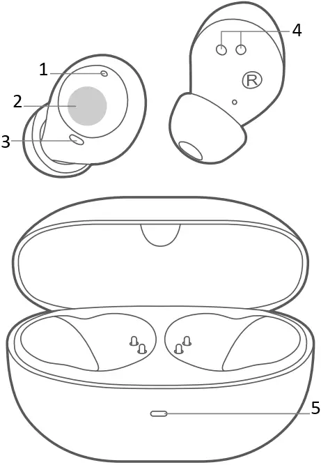 QCY ArcBuds True Wireless Earbuds A10