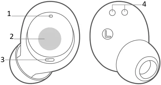 QCY ArcBuds True Wireless Earbuds A2