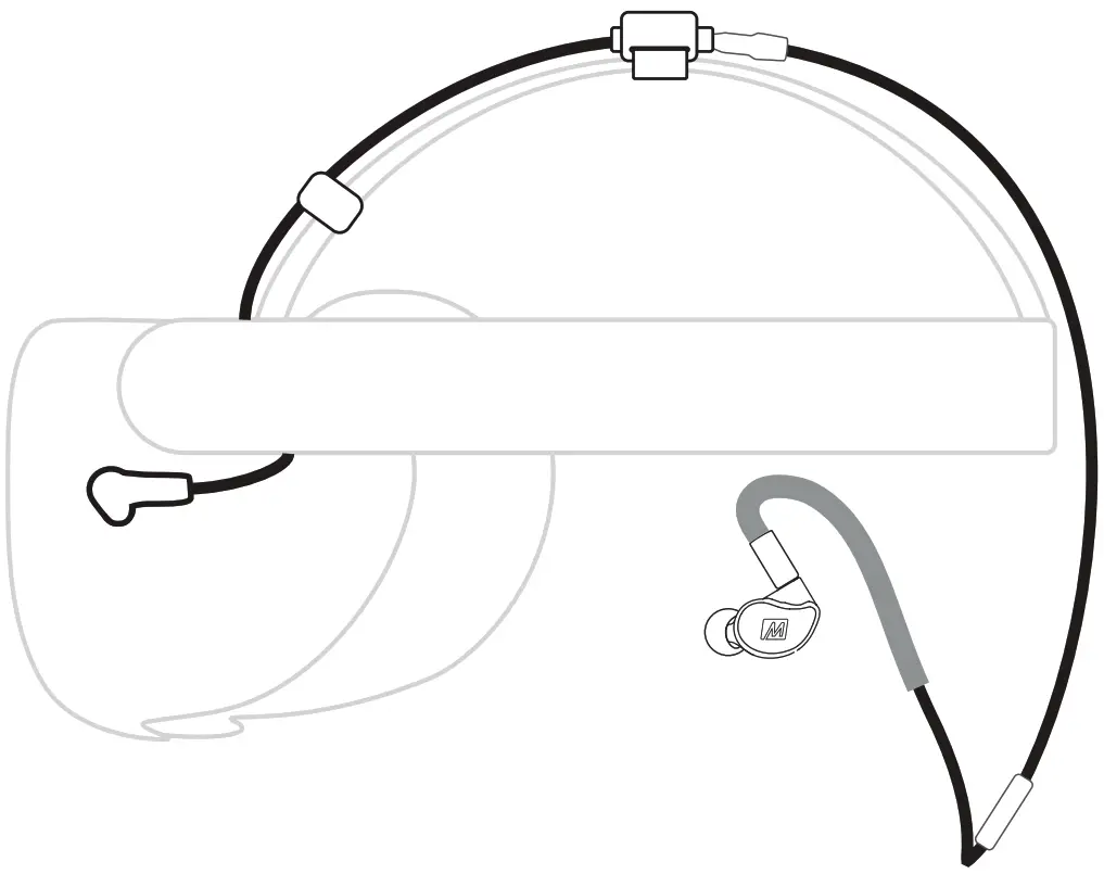 MEE M6 VR Multiplatform In-Ear Gaming Headphones