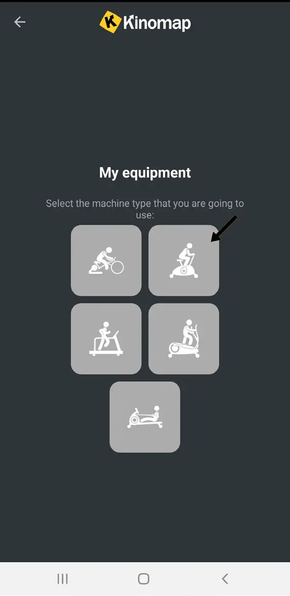 CIRCUIT FITNESS AMZ 55BK BT Bluetooth Deluxe Club Revolution Cycle - PAIRING WITH KINOMAP 8