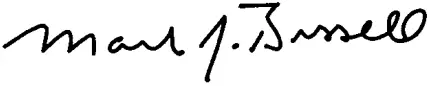 Mark J. Bissell Signature