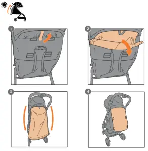 ergobaby METROPBLK METRO + Compact City Stroller - FIG12