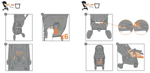 ergobaby METROPBLK METRO + Compact City Stroller - FIG17