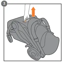 ergobaby METROPBLK METRO + Compact City Stroller - FIG4