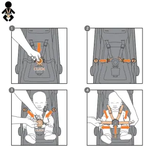 ergobaby METROPBLK METRO + Compact City Stroller - FIG7