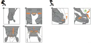 ergobaby METROPBLK METRO + Compact City Stroller - FIG8