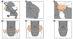 ergobaby METROPBLK METRO + Compact City Stroller - FIG9
