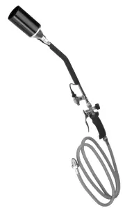 GREENWOOD Propane Torch with Push Button Ignitor