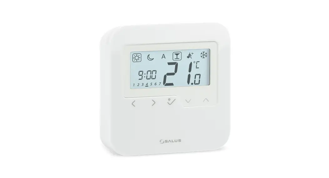 Salus Htrp230(50) Wired Programmable Digital Thermostat User Manual
