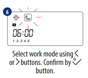 SALUS HTRP230(50) Wired Programmable Digital Thermostat-Confirm