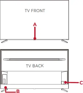 tv front