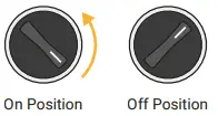 Raspberry Pi HD-001 Smart Turntable User Manual - On Position Off Position