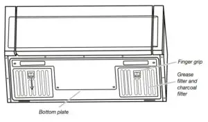 Remove the grease filter