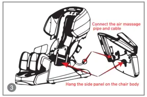 KAHUNA CHAIR EM8500 Elite Massage Chair - FIGURE 13