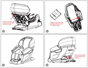 KAHUNA CHAIR EM8500 Elite Massage Chair - FIGURE 15
