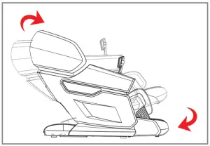 KAHUNA CHAIR EM8500 Elite Massage Chair - FIGURE 16
