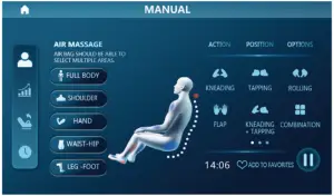 KAHUNA CHAIR EM8500 Elite Massage Chair - FIGURE 27