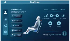 KAHUNA CHAIR EM8500 Elite Massage Chair - FIGURE 28