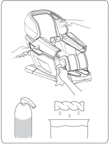 KAHUNA CHAIR EM8500 Elite Massage Chair - FIGURE 41