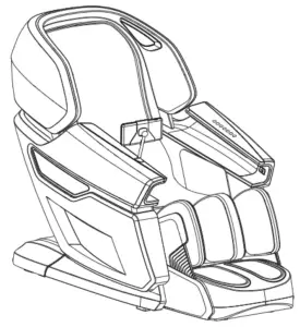 KAHUNA CHAIR EM8500 Elite Massage Chair - FIGURE 44