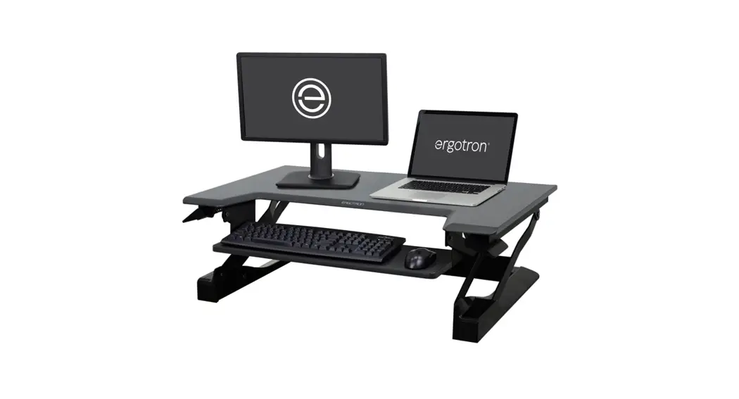Ergotron 33-397-085 Workfit-t Standing Desk Converter User Guide Ergotron 33-397-085 Workfit-t Standing Desk Converter User Guide