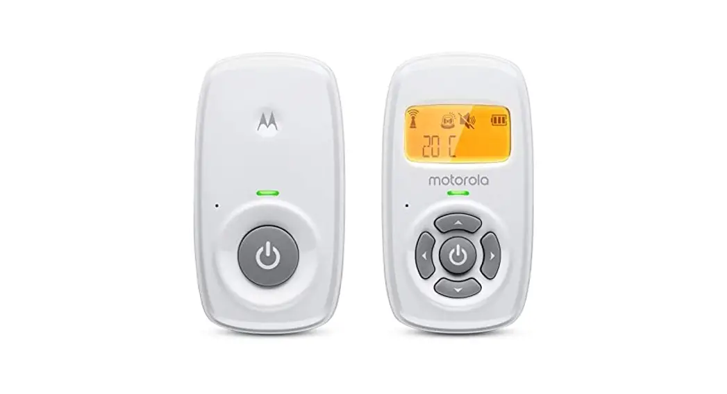 Motorola Mbp24-2 Audio Baby Monitor With Room Temperature Display User Guide