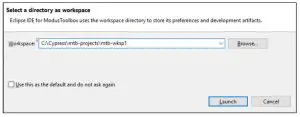 infineon ModusToolbox - Workspace