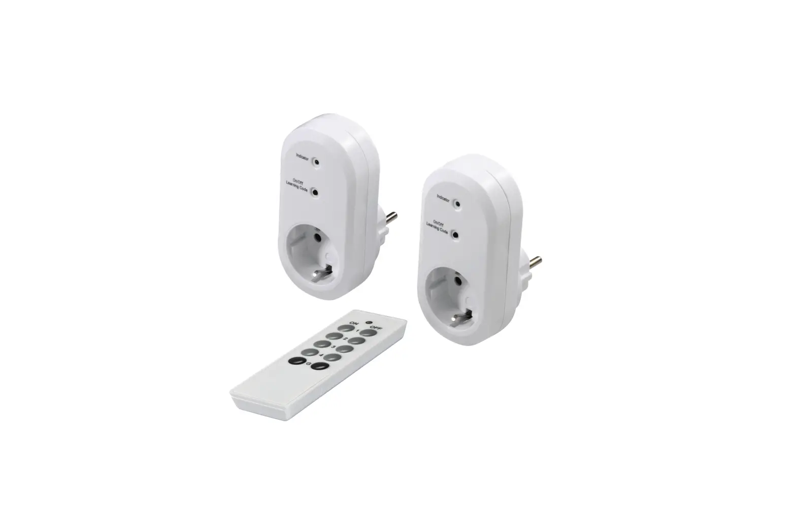 Hama 00121949 Radio-controlled Power Socket Set Instruction Manual