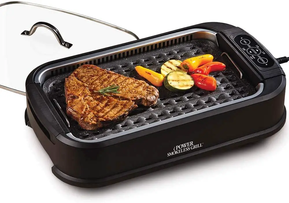 Powerxl 980134863 Smokeless Grill With Tempered Glass User Guide