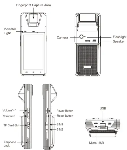 SMARTMATIC BM5510 4G Mobile ID Terminal fig 1