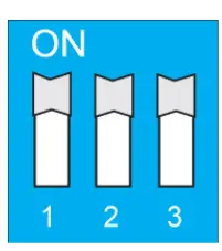 MOXA TCC 100 Series Serial to Serial Converter - Dip Switch Settings