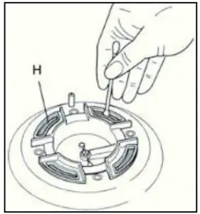 eurotech ED GC604SS 60cm Gas Cooktop - BURNERS 1