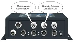 ADVANTECH ICR 3831 4G LTE Railway Router -Antenna