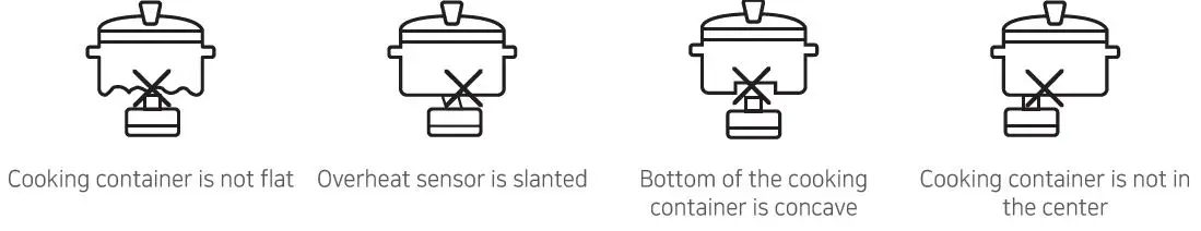 Cases Where Overheat Sensor Might Not Operate Properly
