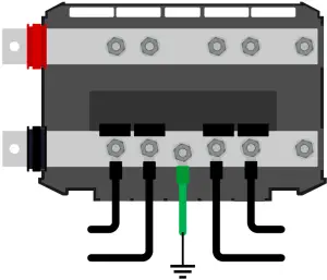 Connect the negative