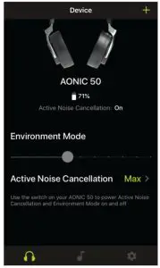 SHURE AONIC 50 Wireless Noise-cancelling Headphones - figure 2