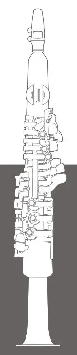 Yamaha YDS-150 Digital Saxophone Figure
