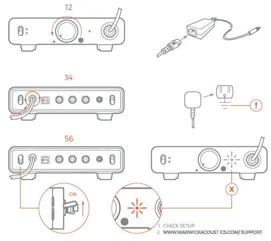 WARWICK ACOUSTICS Sonoma Model One Headphone System fig 4