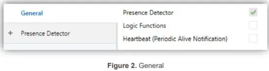 Zennio ZPDC30LVT Presentia C vT Presence Detector with Luminosity Sensor for Ceiling Mounting - PARAMETERISATION