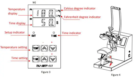 Winado 201464700837 Golf Cap Heat Press Machine - figure 3
