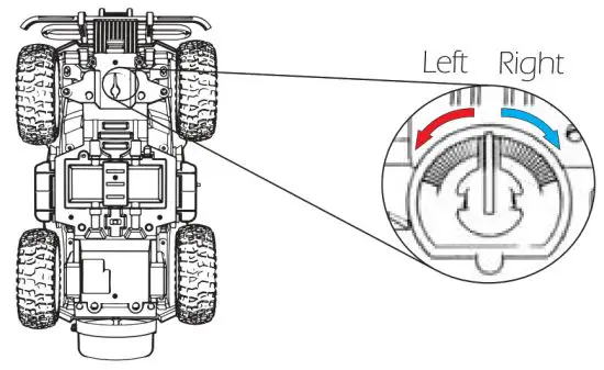 DEERC DE42 Remote Control Car Toy - Contrkg
