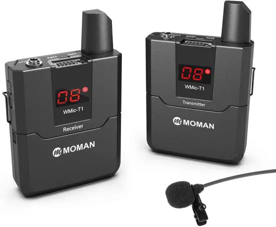 MOMAN OTG-102 Wireless Microphone System
